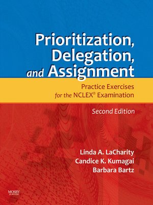 cover image of Prioritization, Delegation, and Assignment--E-Book